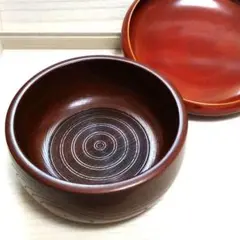 天然木の菓子器2点　菓子鉢・菓子盆　木製菓子器