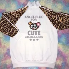 ANGEL BLUE ×Forever21 ヒョウ柄トラックジャケット /ギャル