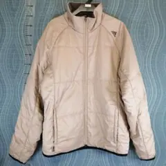 183.adidas 中綿ジャケット ベージュ メンズ