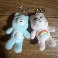 Care Bears マスコットキーホルダー 2個セット