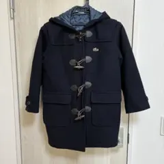 ラコステ　ダッフルコート　ネイビー　紺　ウール　毛　ビンテージ