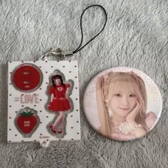 イコラブ　齋藤樹愛羅　缶バッチ　ピンキー衣装　ミニくじ　とくべチュ、して