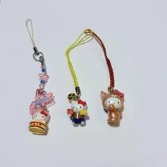 ハローキティ ご当地ストラップ 4種セット - メルカリ