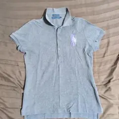 Ralph Lauren The Skinny Polo 半袖 グレー L