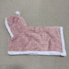 R.N様専用ページ 新品未使用フード付きピンクフリース犬服 マント