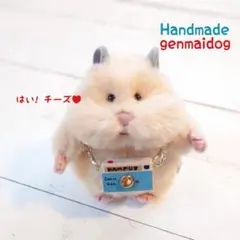 はむにぎりサイズ カメラ ストラップつき ブルー