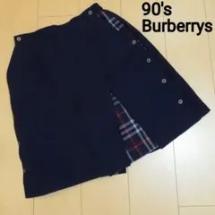 バーバリー Burberrys 90s キュロットスカートノバチェックレディース