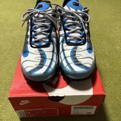 NIKE Air Max Plus 11 ホワイト/ブルー/ブラック