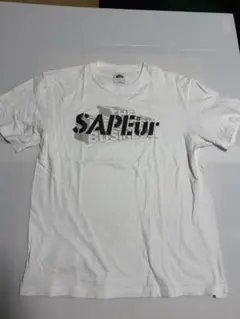 SAPEur × SNKR DUNK コラボ Tシャツ ホワイト サプール Lのサムネイル