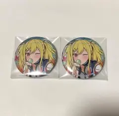 天馬咲希　グリッター缶バッジ　50c