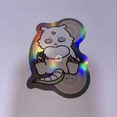 アニメ ちいかわ キャラカット ガム ステッカー ときめきレインボー あのこ
