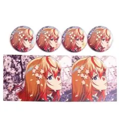 ビバレン　アグリ　ホロ　缶バッジ　ポストカード　AUGURI xlamv 個展