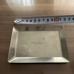 MEN'S TENDRES 金属製トレイ 約10cm x 7cm