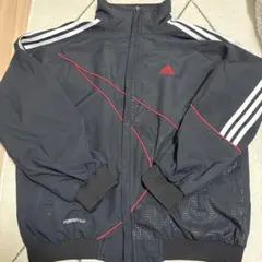 adidas FORMOTION ナイロンジャケット ブラック/レッド