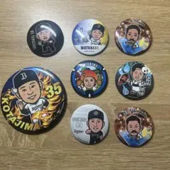 オリックスバファローズ 缶バッジ チャーム 5点セット - メルカリ