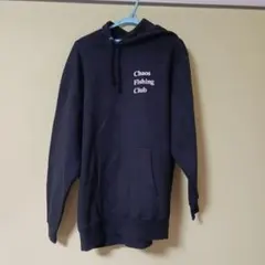 Chaos Fishing Club XL パーカー 黒