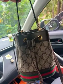 Gucci バケットバッグ ベージュ/ブラウン