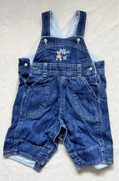 オシュコシュビゴッシュ オーバーオール 70cm クマ刺繍付き