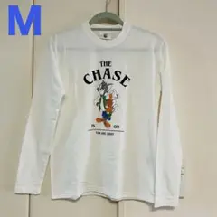 TOM & JERRY 長袖 Tシャツ メンズ M 白 トムとジェリー