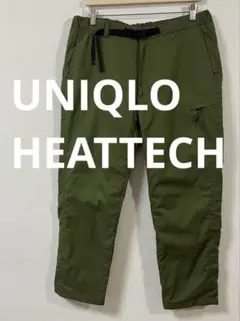 ユニクロ　ヒートテックウォームイージーパンツ　Lサイズ　オリーブ　美品