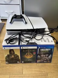 【即日配送】PlayStation 5 ディスクドライブ搭載　ソフト付き