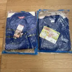 桑和　つなぎ　続服　オーバーオール　2枚セット　サイズL