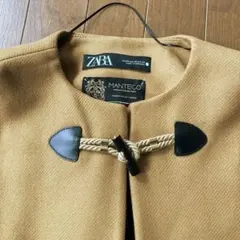 ZARA MANTECO ケープ　ポンチョ ウール　XS
