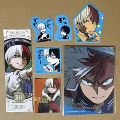 轟焦凍　僕のヒーローアカデミア　ステッカー　フレークシール