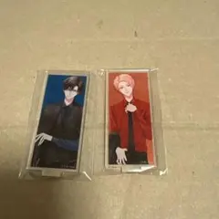 吉尾アキラ　アクリルスタンド カフェ　アクスタ　トレーディング　赤い糸シリーズ