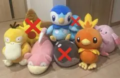 【ポケモン】新品　ぬいぐるみ まとめ売り 5体