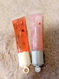 ジルスチュアート　リップグロス 2本セット ピンク