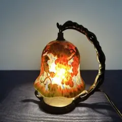 ミニガラスランプ　テーブルランプ