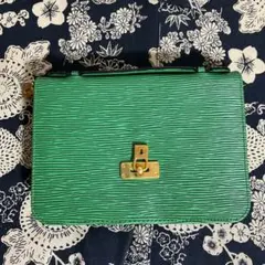 p*t様 グリーン ゴールド金具 カード・キーケース