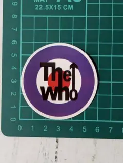 防水ステッカー【R】The Who ザ・フー ロゴ