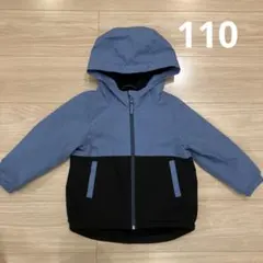 裏ボアのフード付きジャケット 120cm