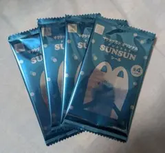 マクドナルド ハッピーセット PUPPET SUNSUN シール 4パック