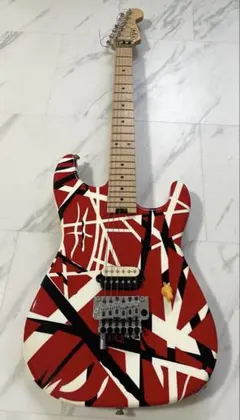 EVHStriped Series Red with Black Stripesのサムネイル
