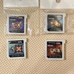 3DS モンスターハンター ゲーム 4枚セット