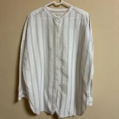 スタンドカラーシャツ 長袖 シャツ