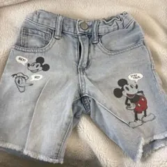 baby GAP Disney ミッキー デニム ハーフパンツ 4歳用