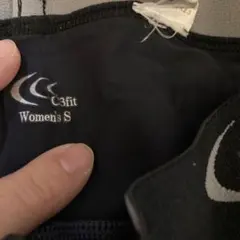 C3fit ブラックタイツ Women's S