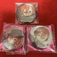 文スト 中原中也 アニメイトカフェ 缶バッジ3点セット