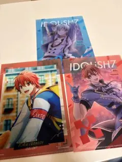 IDOLiSH7 七瀬陸 四葉環 クリアファイル 3枚セット アイナナ