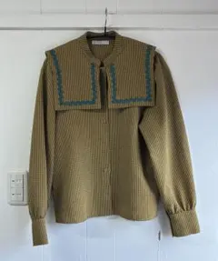 SELENAHELIOS チェック柄長袖シャツ