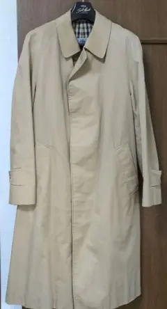 Aquascutum '70'80 ヴィンテージ　ステンカラーコート 　S相当