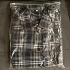 チェック柄長袖シャツ2枚セット