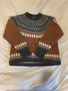 ships ノルディック柄セーター