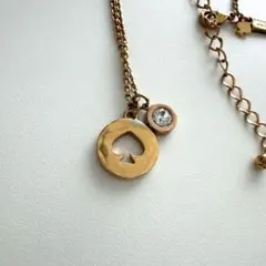 kate spade スペード型ネックレス