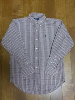 Polo by Ralph Lauren 長袖チェックシャツ Mサイズのサムネイル