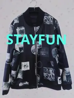 完売品 STAYFUN リバーシブル ボンバージャケット MA-1 上原大史着のサムネイル